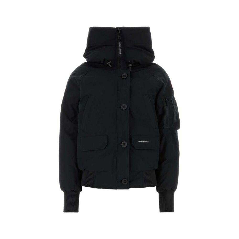 Canada Goose Women Black Polyester Blend Chilliwack Down Jacket